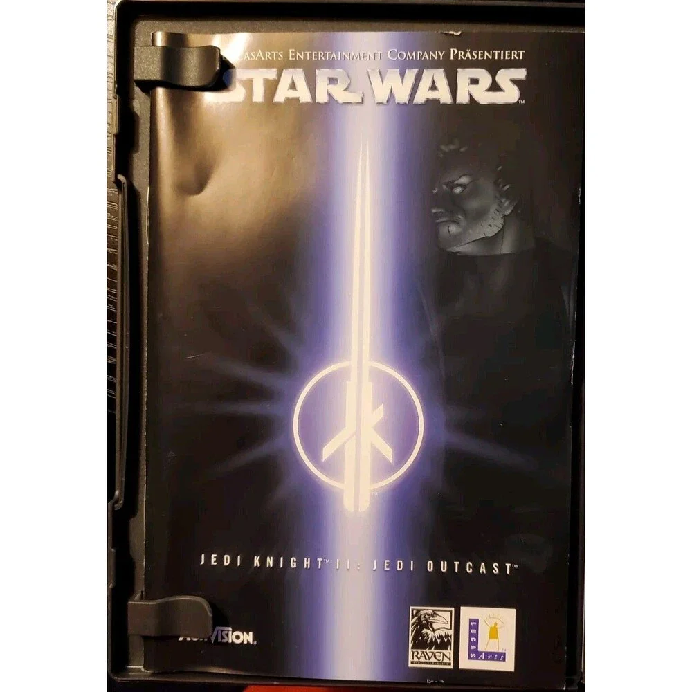 Star Wars JEDI KNIGHT II 2 JEDI OUTCAST Lucasarts Windows PC Game DE Germany